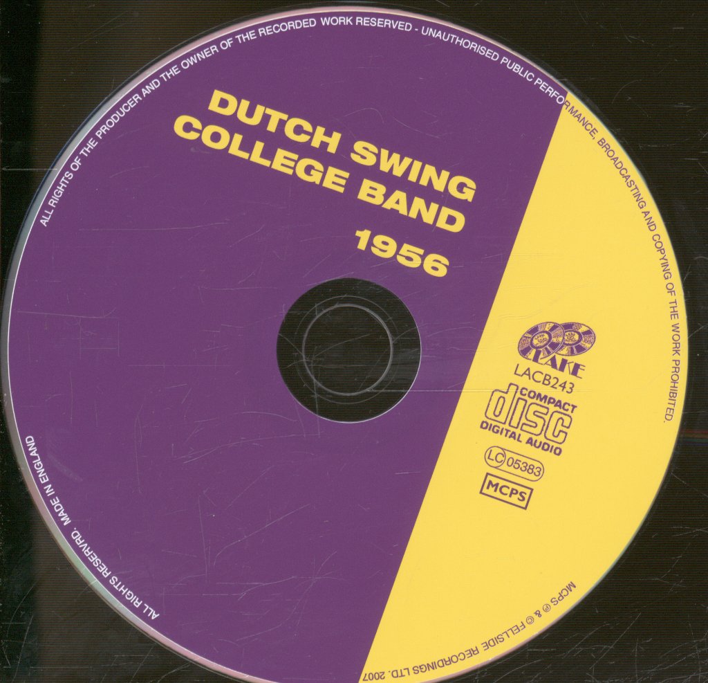Dutch Swing College Band - 1956 - Cd