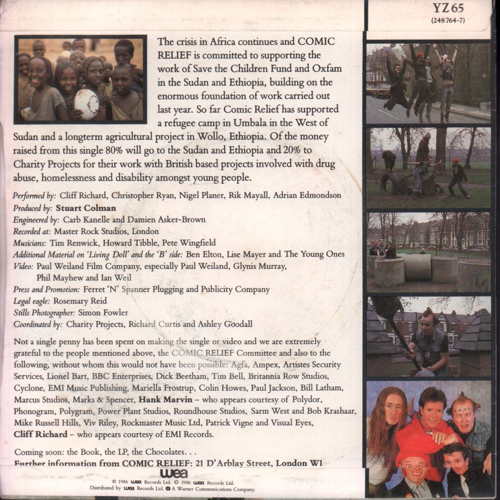 Cliff Richard And The Young Ones - Living Doll - 7 Inch