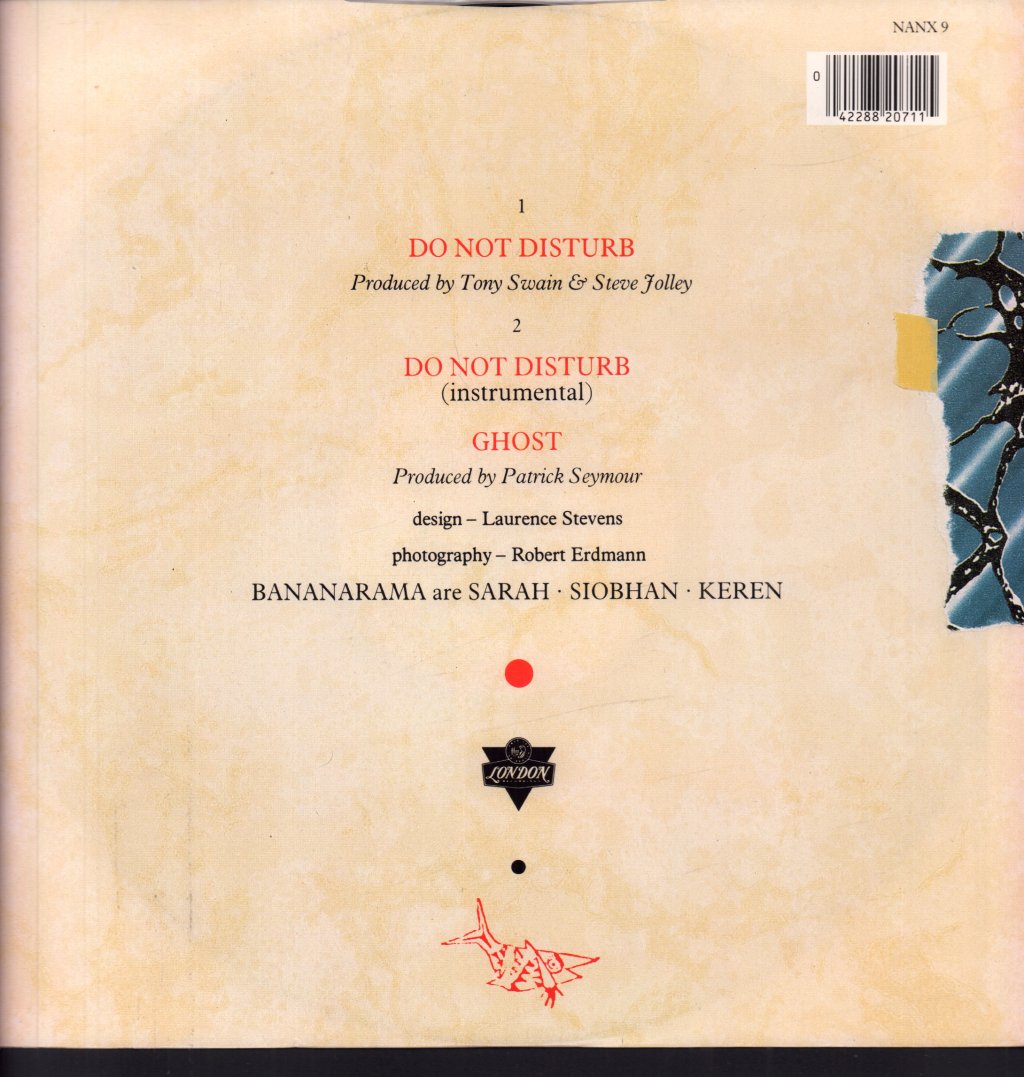 Bananarama - Do Not Disturb - 12 Inch