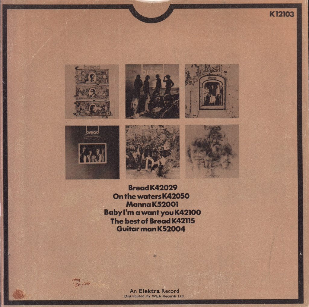 Bread - Let Your Love Go - 7 Inch