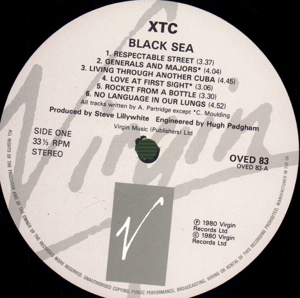 XTC - Black Sea - Lp