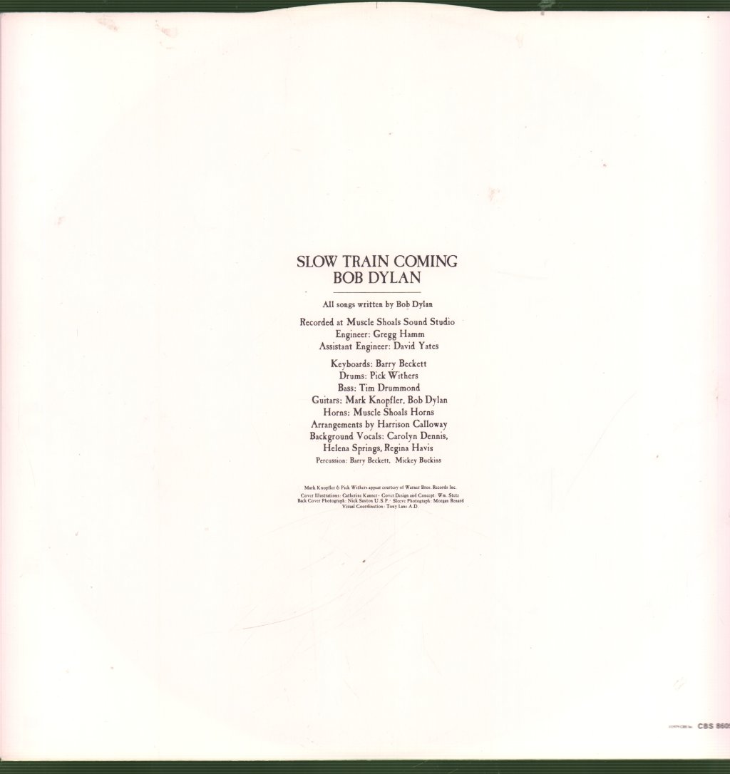 Bob Dylan - Slow Train Coming - Lp