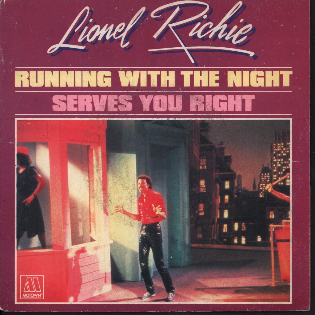 Lionel Richie - Running With The Night - 7 Inch