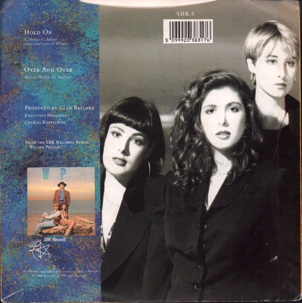 Wilson Phillips - Hold On - 7 Inch