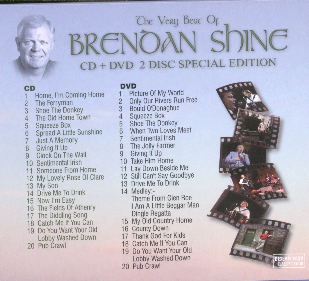 Brendan Shine - Very Best Of Brendan Shine - Cd