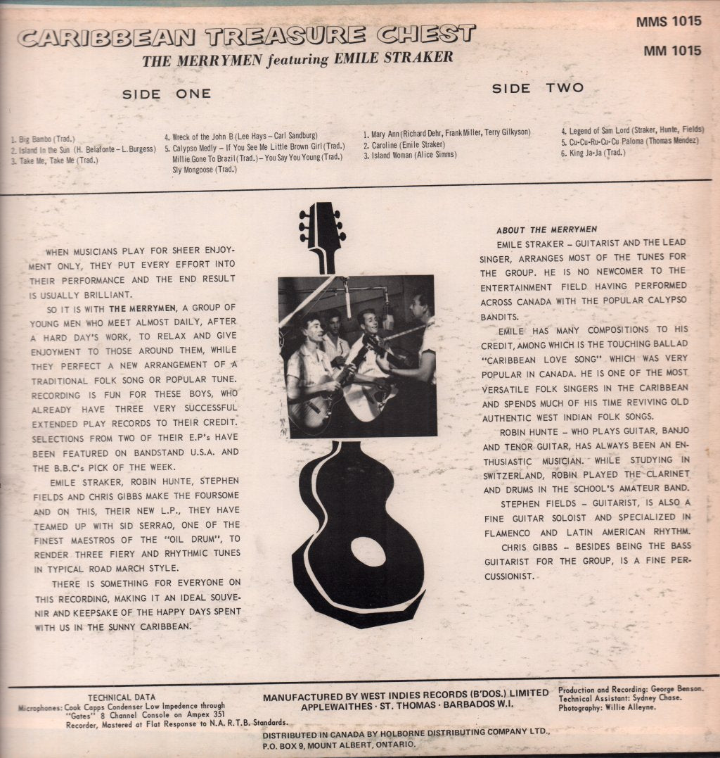 Merrymen - Caribbean Treasure Chest - Lp
