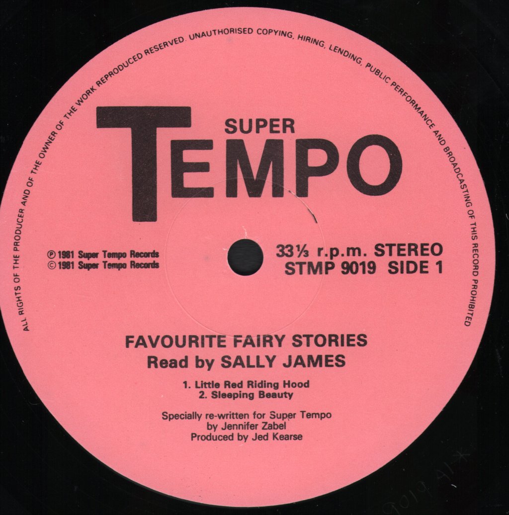 Sally James - Favourite Fairy Stories - Lp