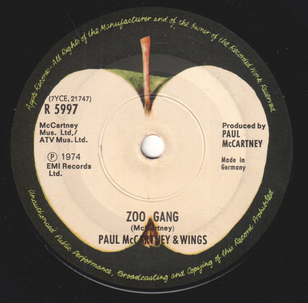Wings - Band On The Run - 7 Inch