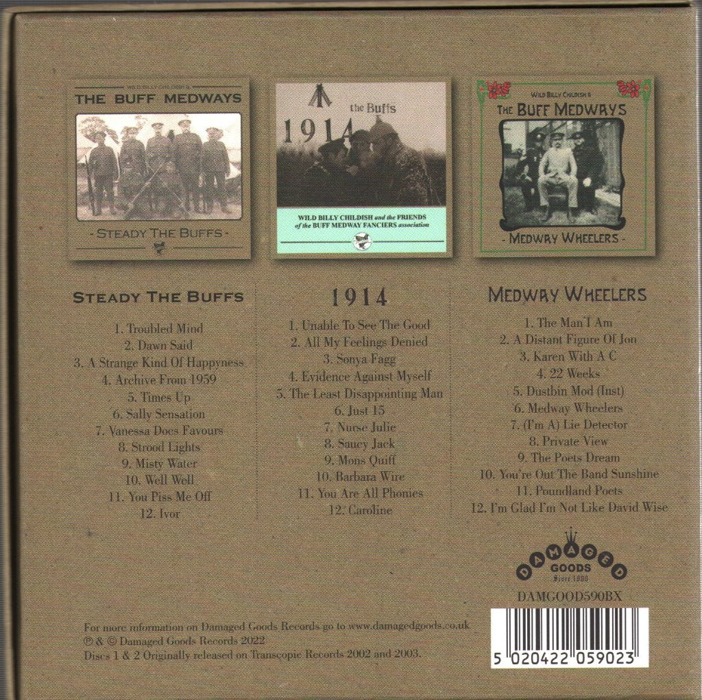 Buff Medways - A Box Of Buffs - Cd Box Set