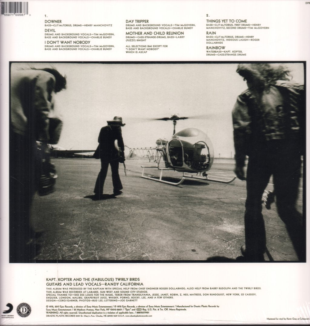 Randy California - Kapt. Kopter And The Fabulous Twirly Birds - Lp