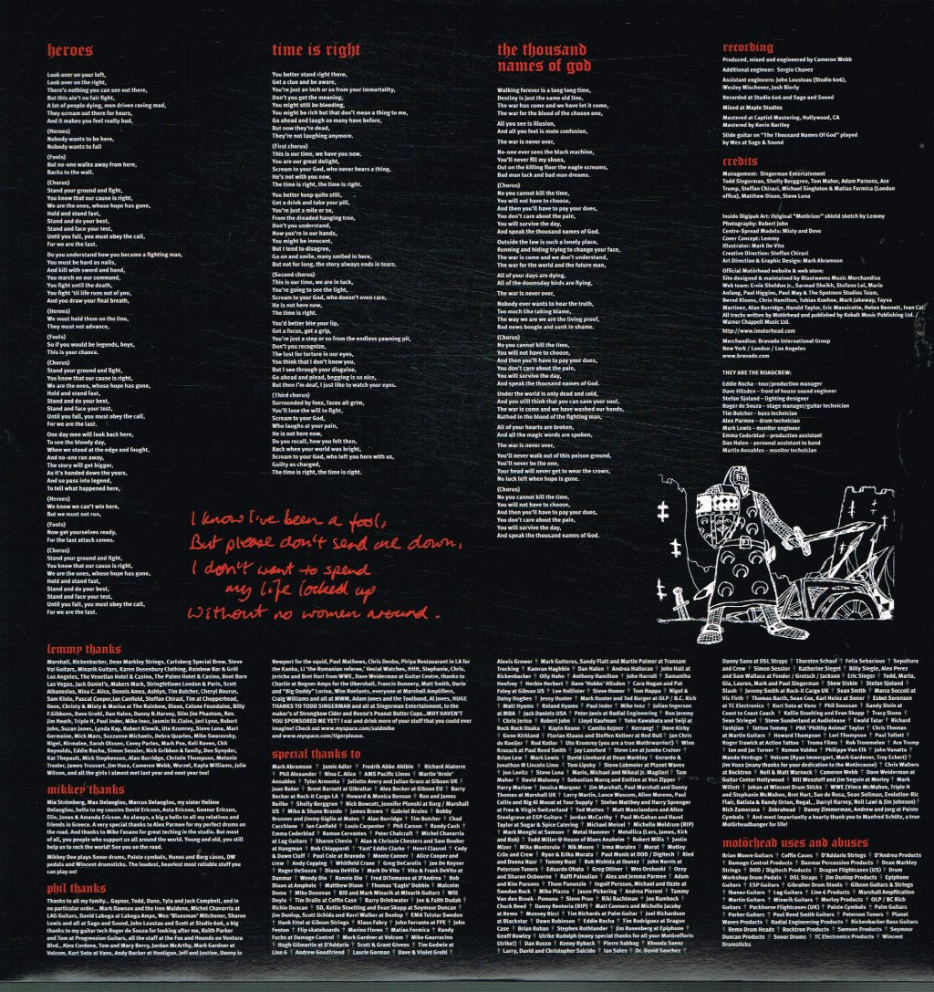 Motorhead - Motorizer - Lp