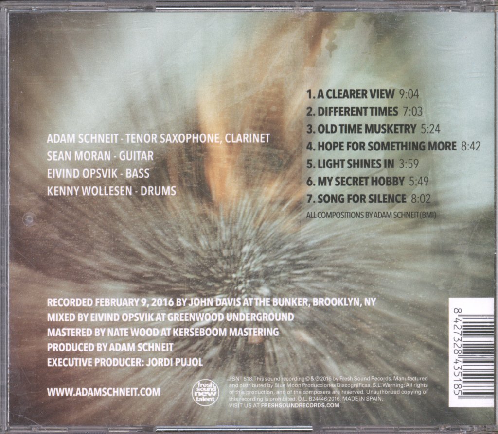 Adam Schneit Band - Light Shines In - Cd
