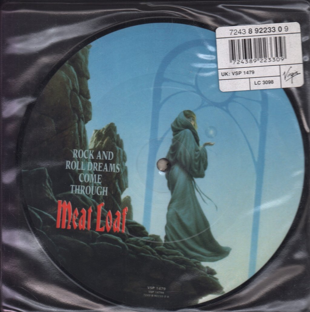 Meat Loaf - Rock And Roll Dreams Come Through - 7 Inch