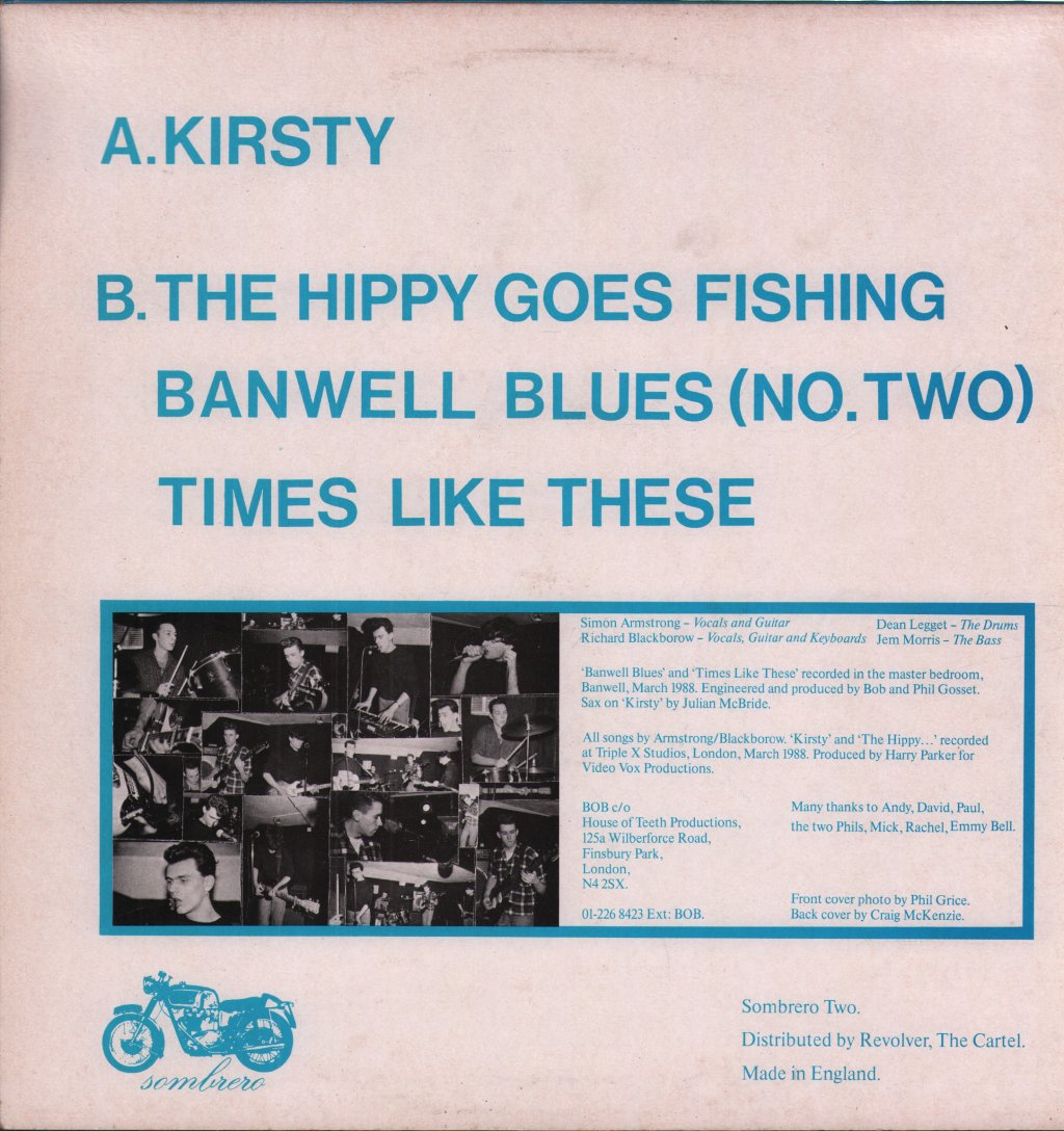 Bob (Indie Group) - Kirsty - 12 Inch
