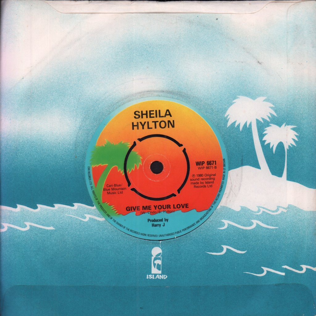 Sheila Hylton - Bed's Too Big Without You - 7 Inch