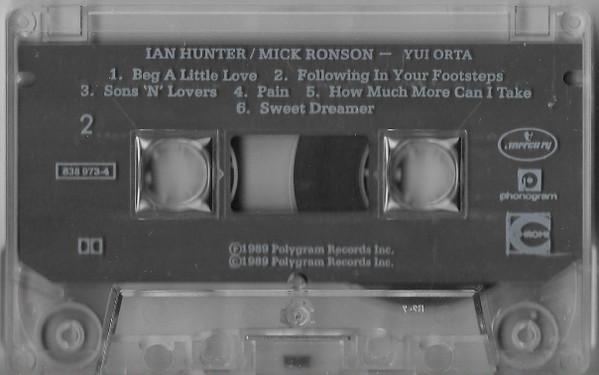 Ian Hunter - Y U I Orta - Cassette