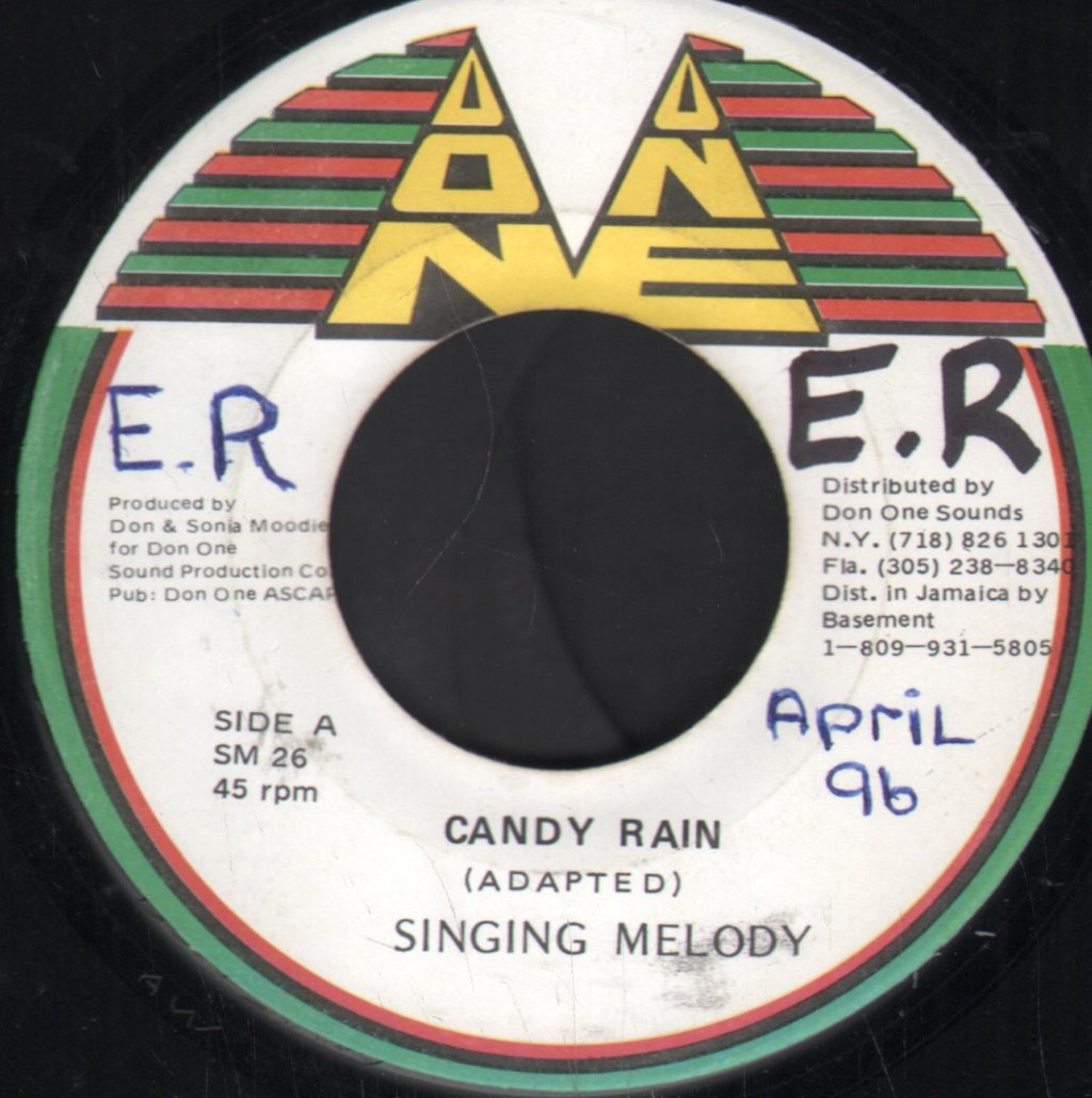 Singing Melody - Candy Rain - 7 Inch