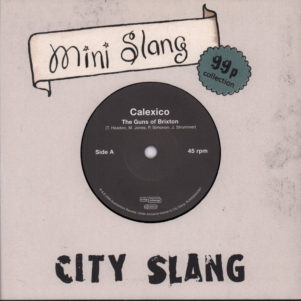 calexico / beirut - Guns Of Brixton / interior of a dutch house - 7 Inch
