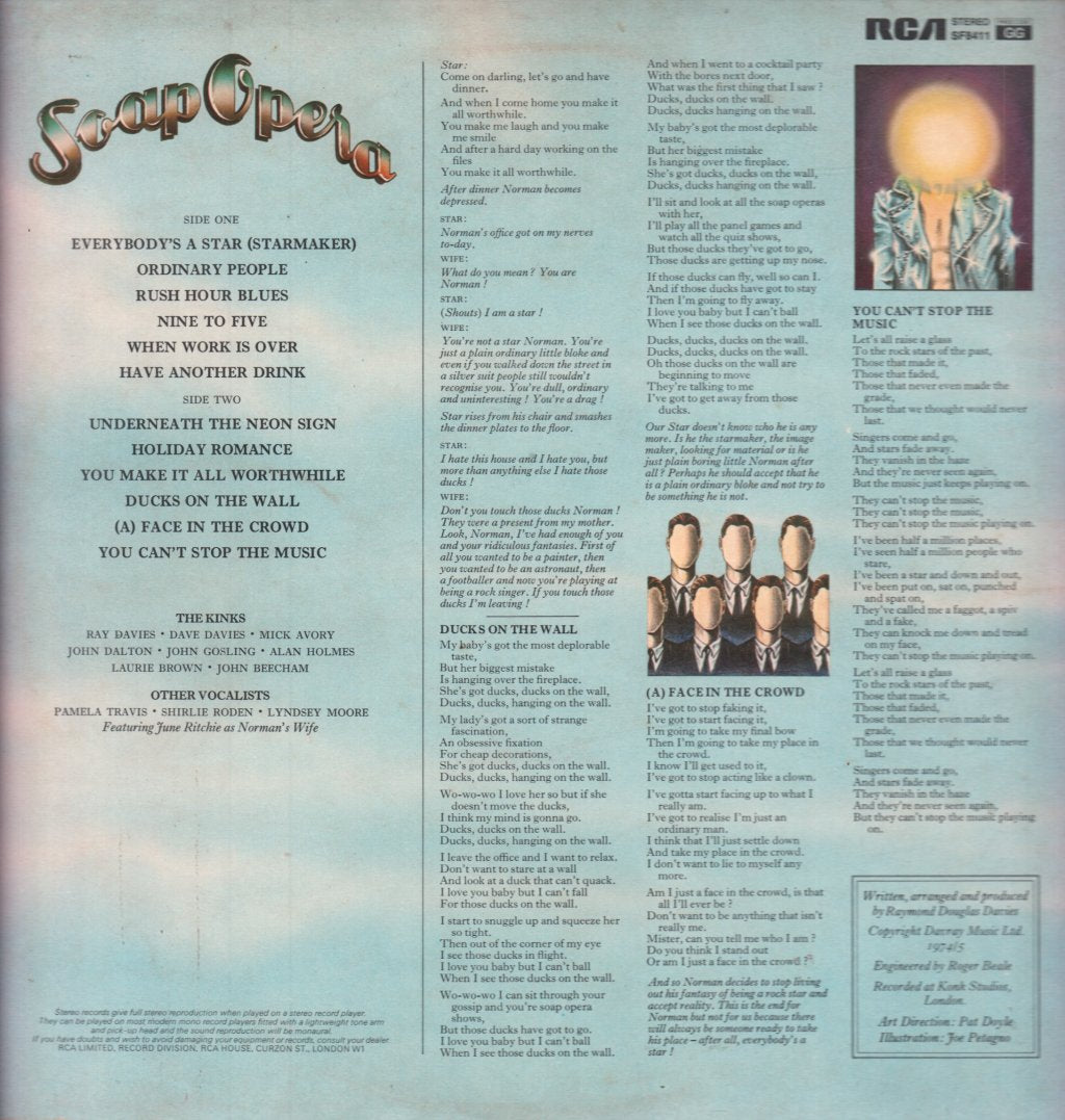 Kinks - Present A Soap Opera - Lp