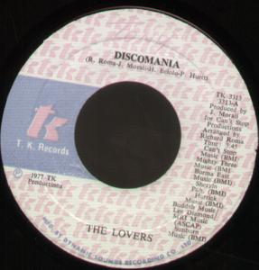 Lovers (70'S Artist) - Discomania - 7 Inch