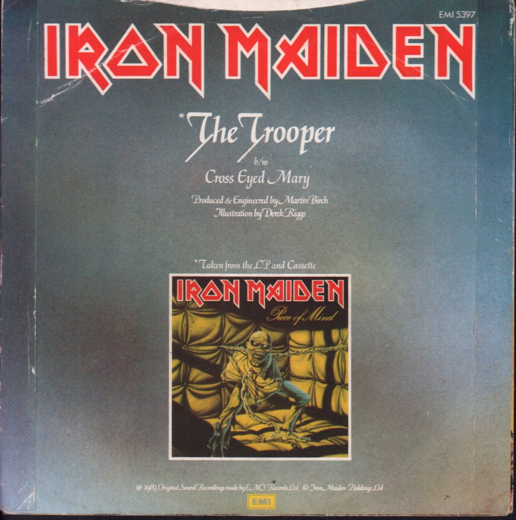 Iron Maiden - Trooper - 7 Inch