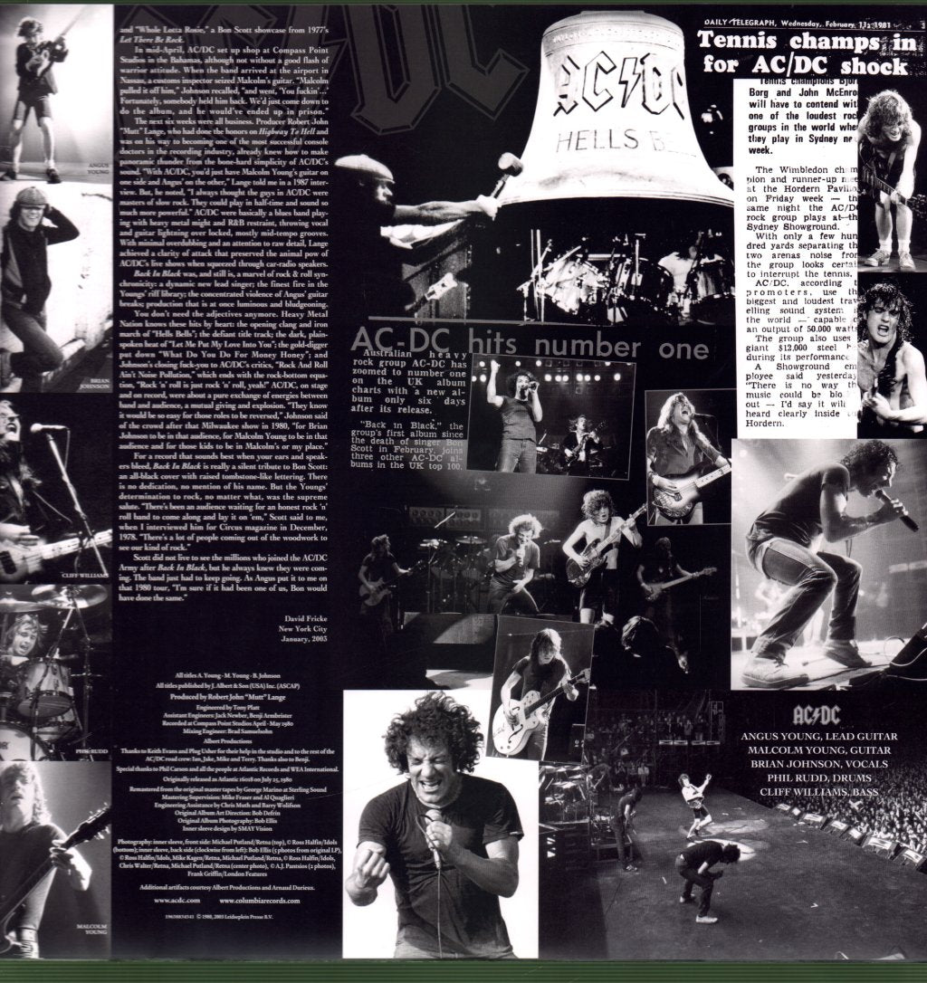 AC/DC - Back In Black - Lp