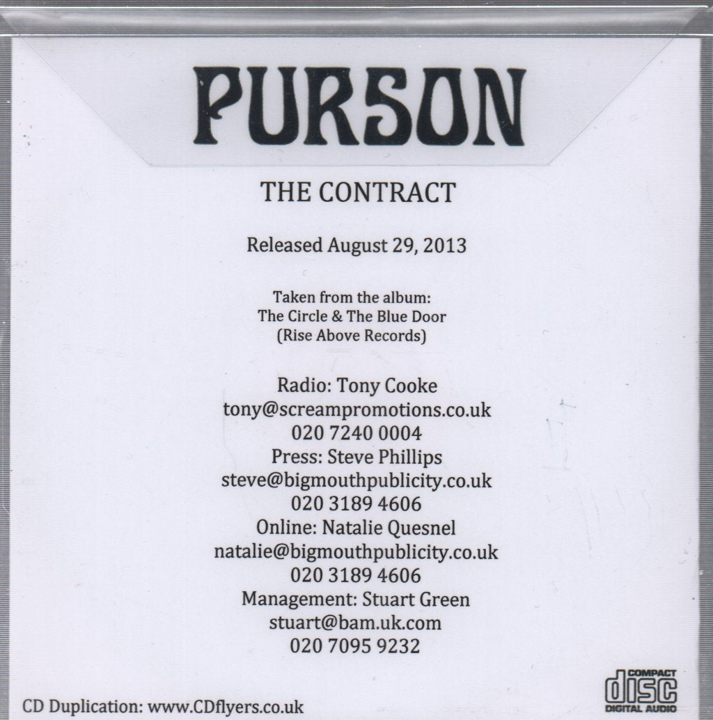 Purson - Contract - Cdr