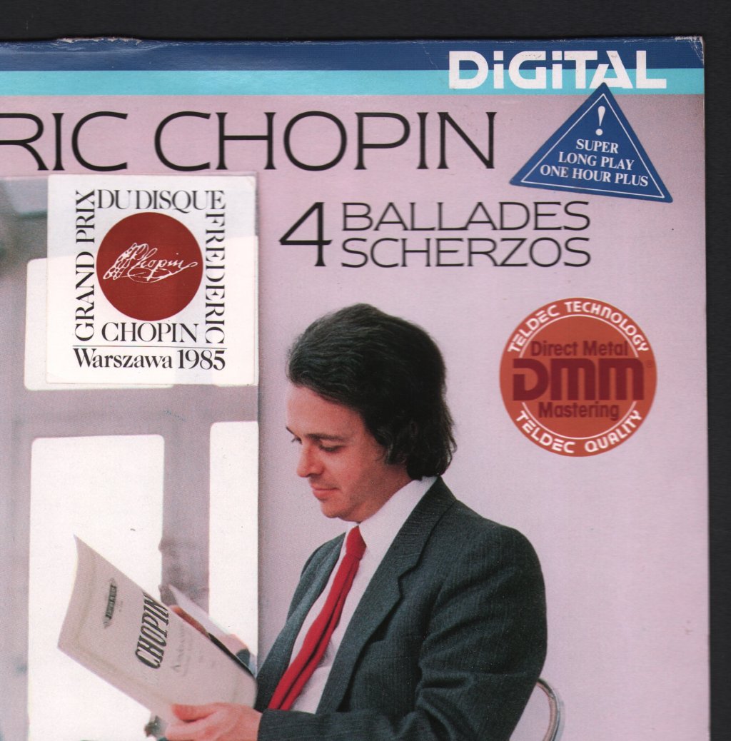 Cyprien Katsaris - Frederic Chopin - 4 Ballades / 4 Scherzos - Lp