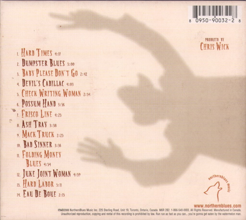 Watermelon Slim & The Workers - Watermelon Slim & The Workers - Cd