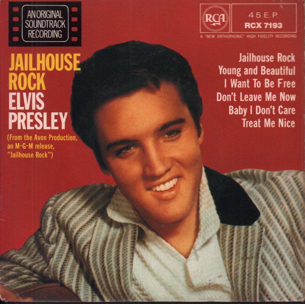 Elvis Presley - Jailhouse Rock - 7 Inch