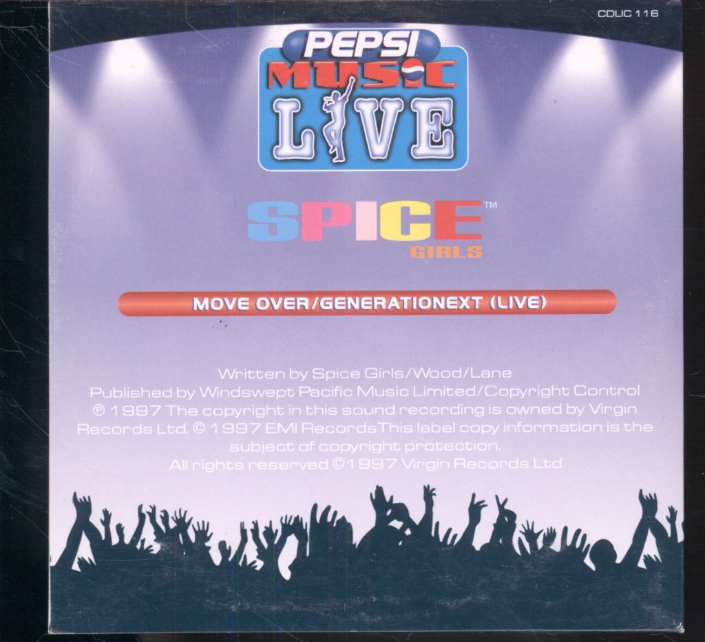 Spice Girls - Move Over / Generationext (Live) - Cd