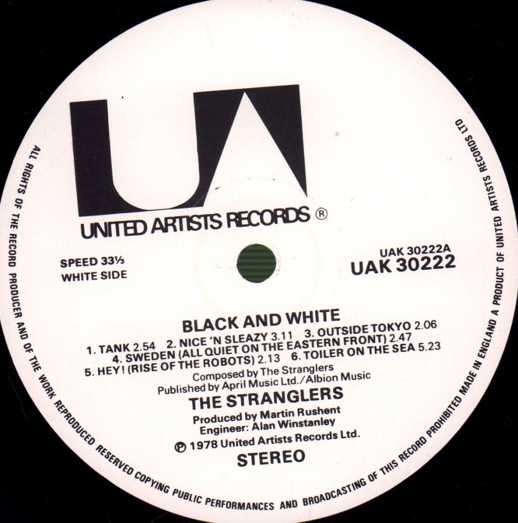 Stranglers - Black And White - Lp