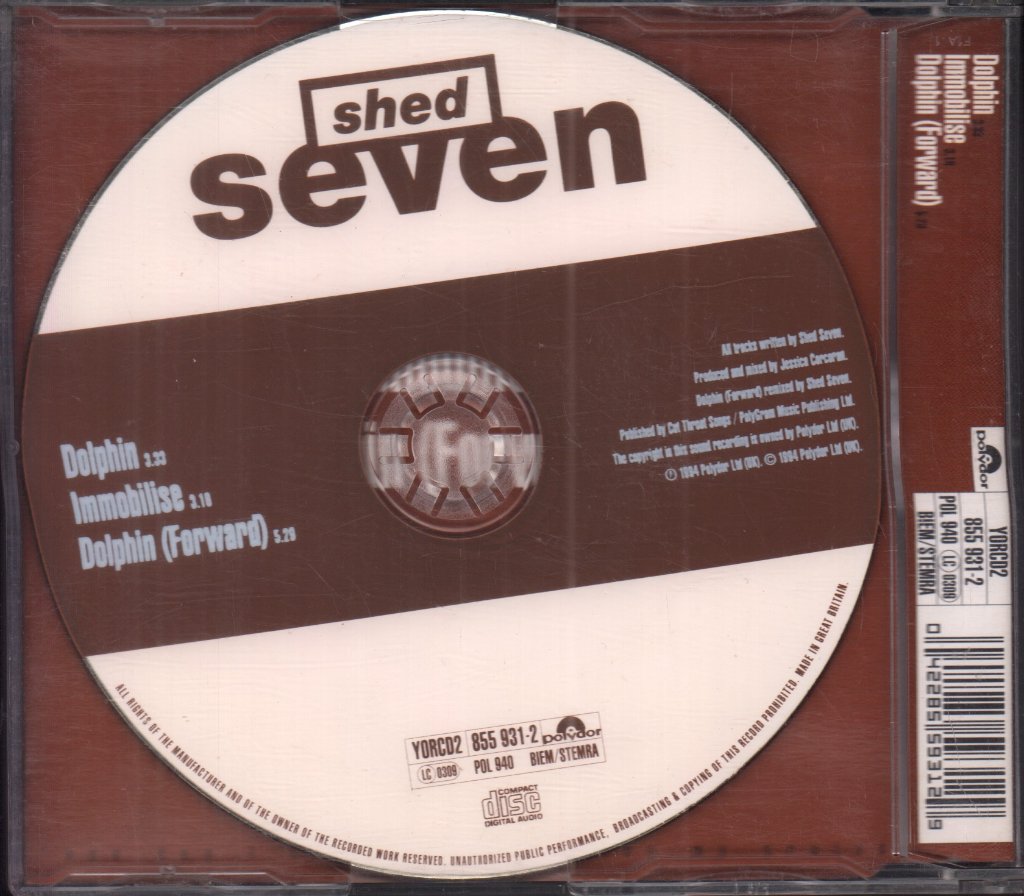 Shed Seven - Dolphin - Cd