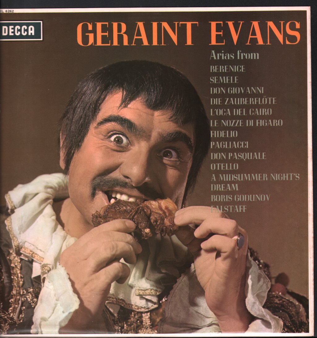Geraint Evans - Operatic Recital - Lp