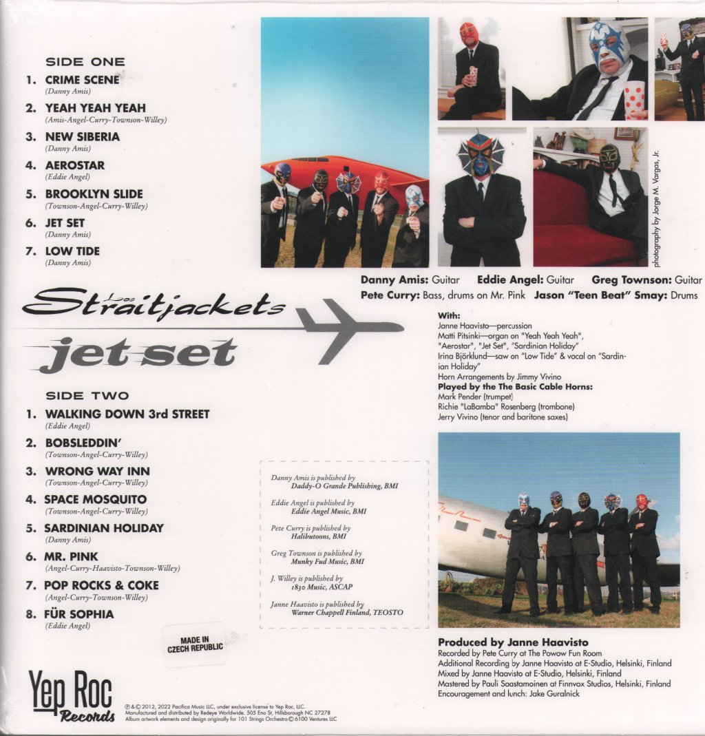Los Straitjackets - Jet Set (10th Anniversary Edition) - Lp