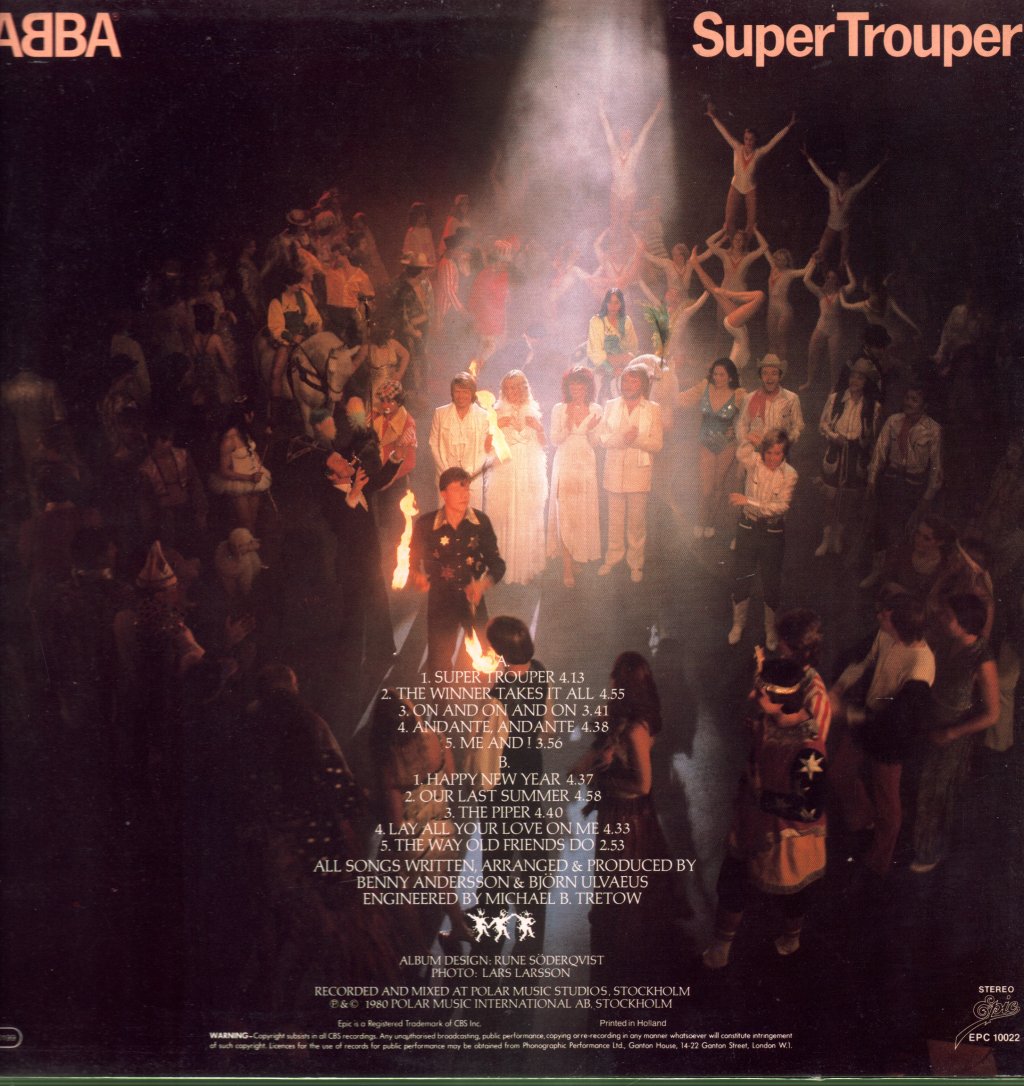 ABBA - Super Trouper - Lp