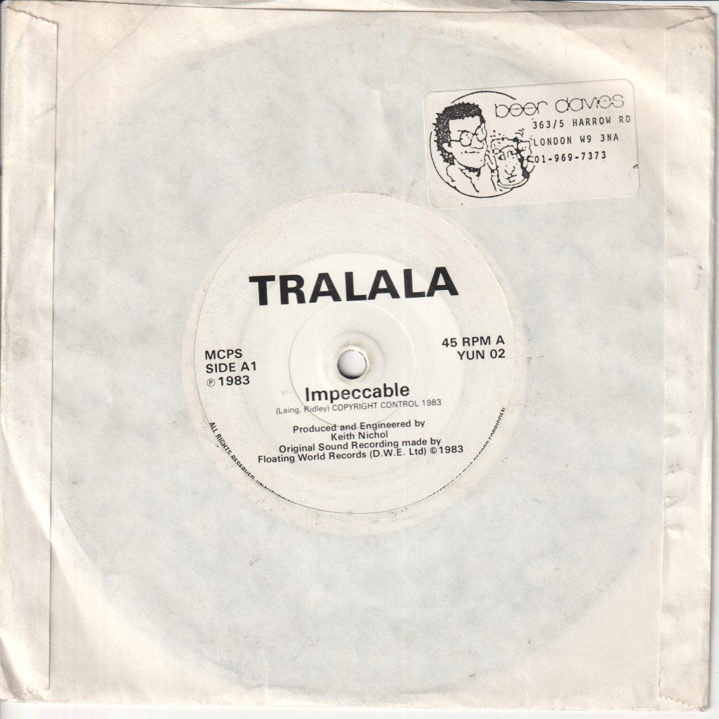 Tralala - Impeccable/What's The Matter - 7 Inch