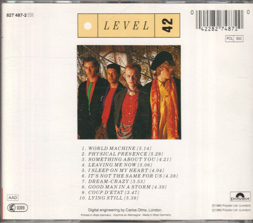 Level 42 - World Machine - Cd
