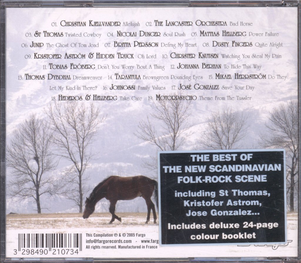 Various Artists - Cowboys In Scandinavia: The New Folk Sounds From Northern Europe - Cd