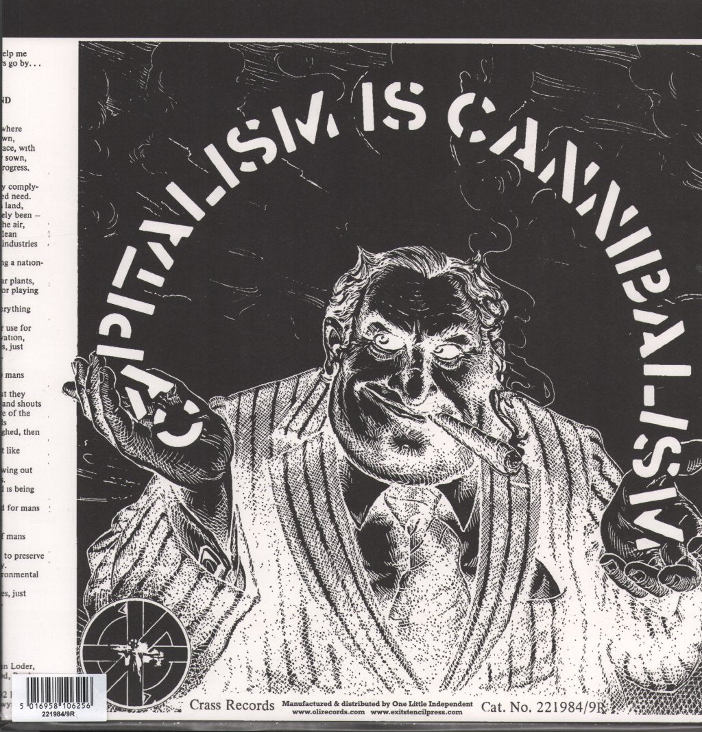 Anthrax - Capitalism Is Cannibalism - 12 Inch