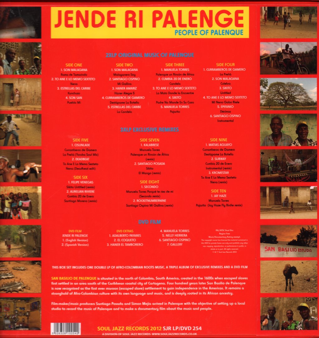 Various Artists - Jende Ri Palenge - People Of Palenque - Lp Set
