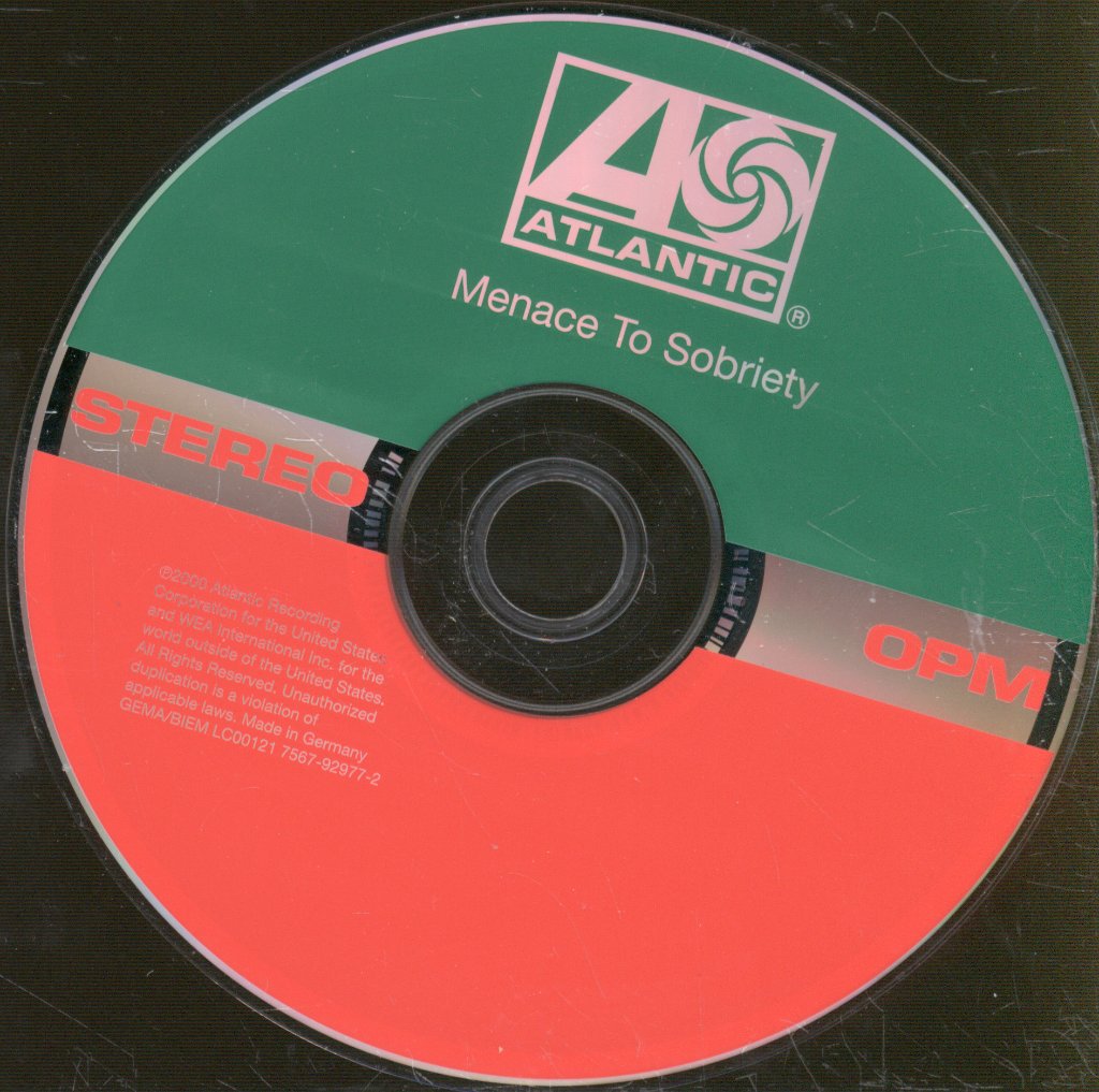 Opm (Us Indie Metal Band) - Menace To Sobriety - Cd