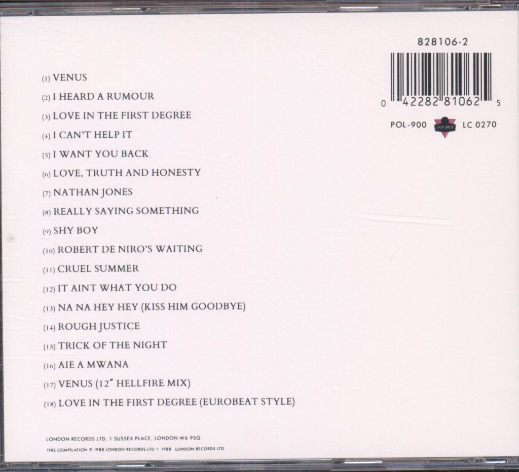 Bananarama - Greatest Hits Collection - Cd