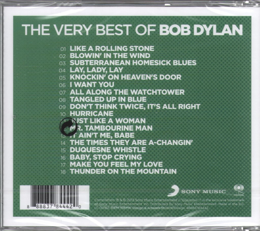 Bob Dylan - Very Best Of Bob Dylan - Cd