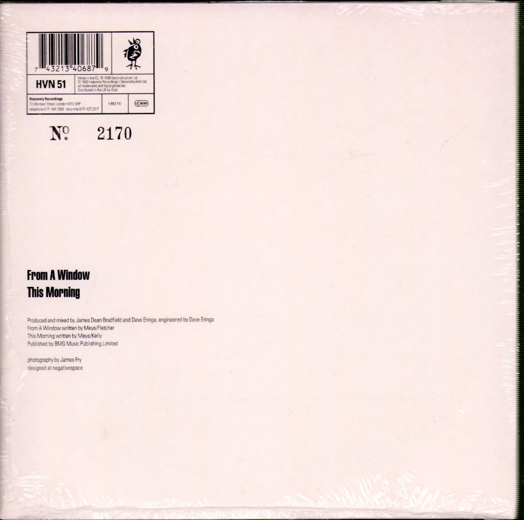 Northern Uproar - From A Window - 7 Inch