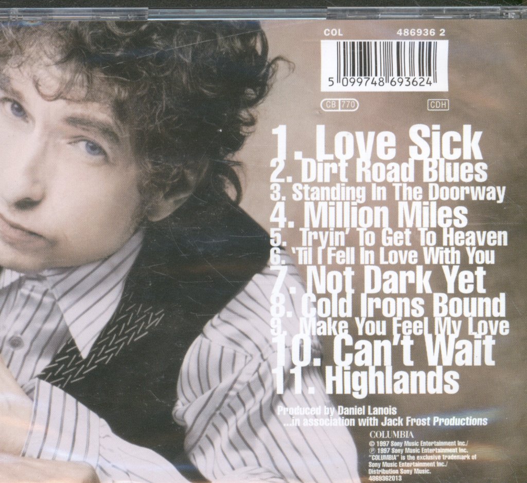 Bob Dylan - Time Out Of Mind - Cd