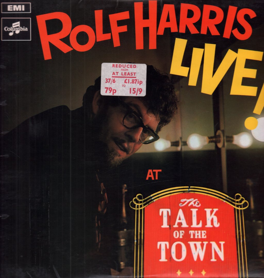 Rolf Harris - Live At The Talk Of The Town - Lp