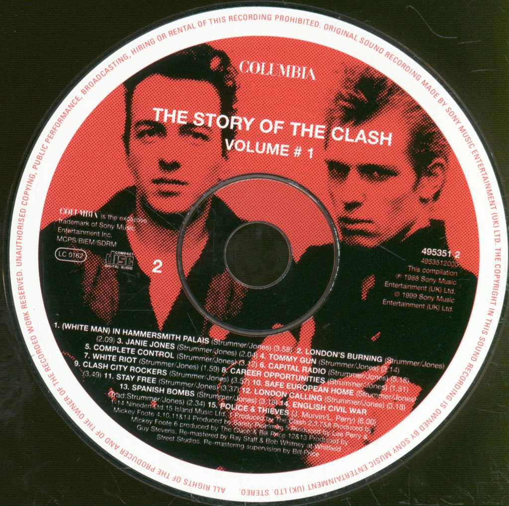 Clash - Story Of The Clash Volume 1 - Double Cd