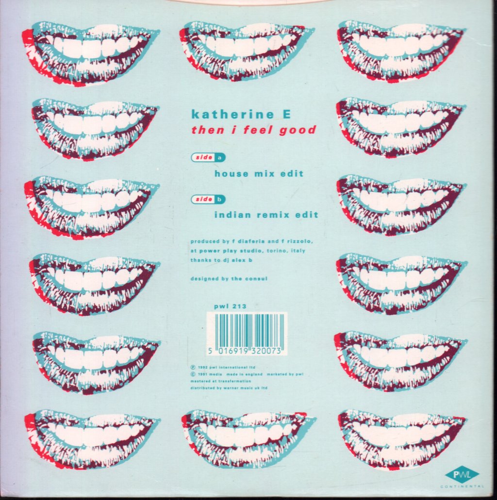 Katherine E - Then I Feel Good - 7 Inch