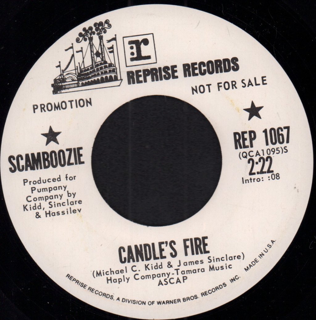 Scamboozie - Candle's Fire - 7 Inch